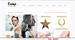 Desktop Screenshot of bellezacosma.com